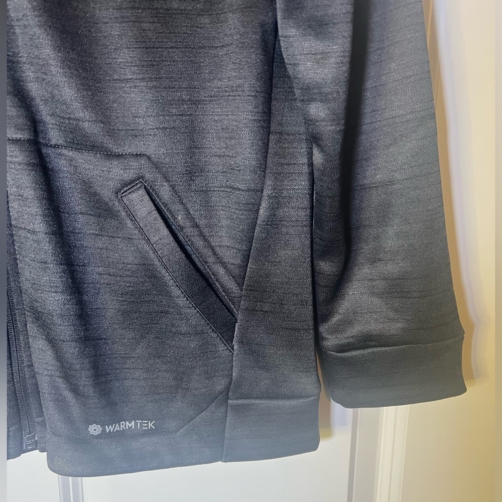 Tek Gear Charcoal Full-Zip Jacket - Picture 2 of 5